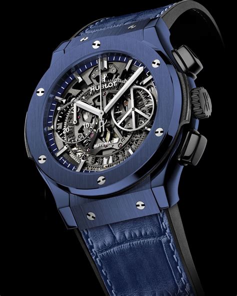 hublot aerofusion chronograph ceramic sea edition|Classic Fusion Aerofusion Black Magic 45 mm .